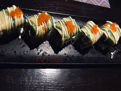 牛油果软壳蟹卷-羽山料理