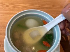 竹荪鸽蛋汤-竹里馆·淮扬菜·功夫茶(老门东店)