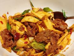 茭白炒牛肉-湘味淳(千禧街店)