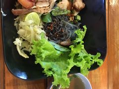 -蝶豆花蓝面条