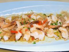 蒜蓉粉丝虾-绿茶餐厅(成都大悦城店)