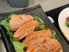 烤奥尔良鸡翅-燚青春东北泥炉烤肉(百合店)