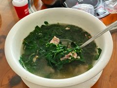 枸杞叶瘦肉汤-乡村人家私房菜(250省道店)