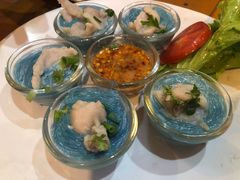 -蝶豆花蓝面条