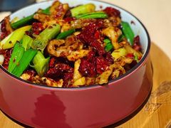 宫爆板筋-山石榴·贵州菜(丰盛里店)