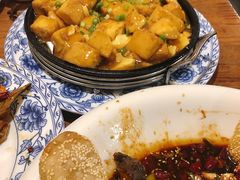铁板自制豆腐-东来土菜馆(民祥园路店)