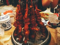 菠萝碳烤鸡腿-斗鸡饭场伙(新南门店)