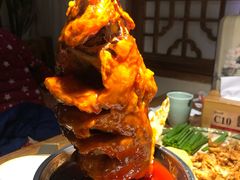 会跳舞的钢管鱼-淀里船宴(卓达店)