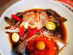 -草家酱蟹炭火烤肉店(珲春南路一店)
