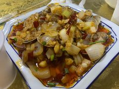 炒花甲-甘记凤爪烧烤(司门口黄鹤楼地铁站店)