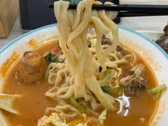 番茄鸡蛋手擀蛋清面-肖妈妈手擀面(武夷店)