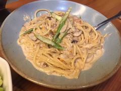 蓝钻虾松海胆酱意大利面-红小满休闲餐厅(十全街店)