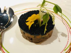 黑鱼籽酱香牛肉木瓜塔塔-王品台塑牛排(成都万象城店)
