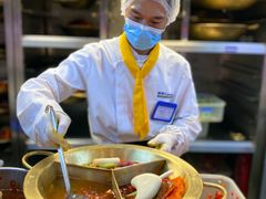 制作锅底-周师兄大刀腰片火锅(洪崖洞旗舰店)