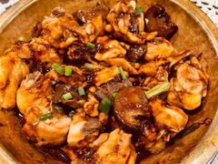 冬菇蒸滑鸡-熠盛粤味·顺德桑拿鸡(永康路店)