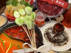 -热火朝天鲜切牛肉火锅(南强街巷店)