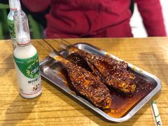 烤巴掌耗儿鱼-袁师傅烤肉(弹子石店)