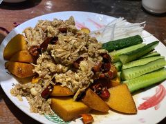 虾酱饽饽-天津乾毓德饭庄·清真传统炒菜·海鲜烧烤(咸阳路店)