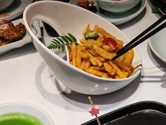 蛋黄焗薯条-卯时·龙光雅宴·精致锡帮菜(惠山古镇店)