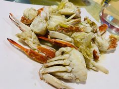 葱姜炒梭子蟹-吕四港大酒店-餐厅