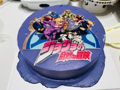 -咖咖熊蛋糕定制·英国蓝风车动物性淡奶油