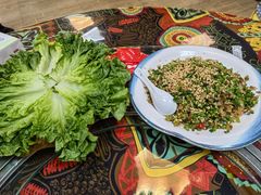 蚬肉生菜包饭-老崇左特色风味食馆