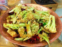 干锅菜花-小放牛炒菜馆(军校店)