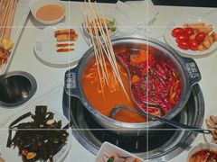 经典鸳鸯番茄子-燃尖儿自助串串火锅(新业广场店)