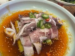 红油笔管鱿-不仔客海鲜·烧烤·270度海景餐厅(大东海店)