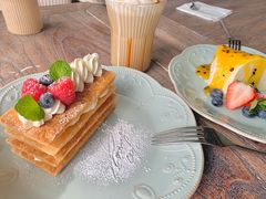 奶油拿破仑-Vanillacafe香草咖啡(银海大世界店)
