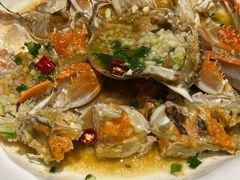 葱油蒸膏蟹-大家发海鲜城夜排档(华山中路店)