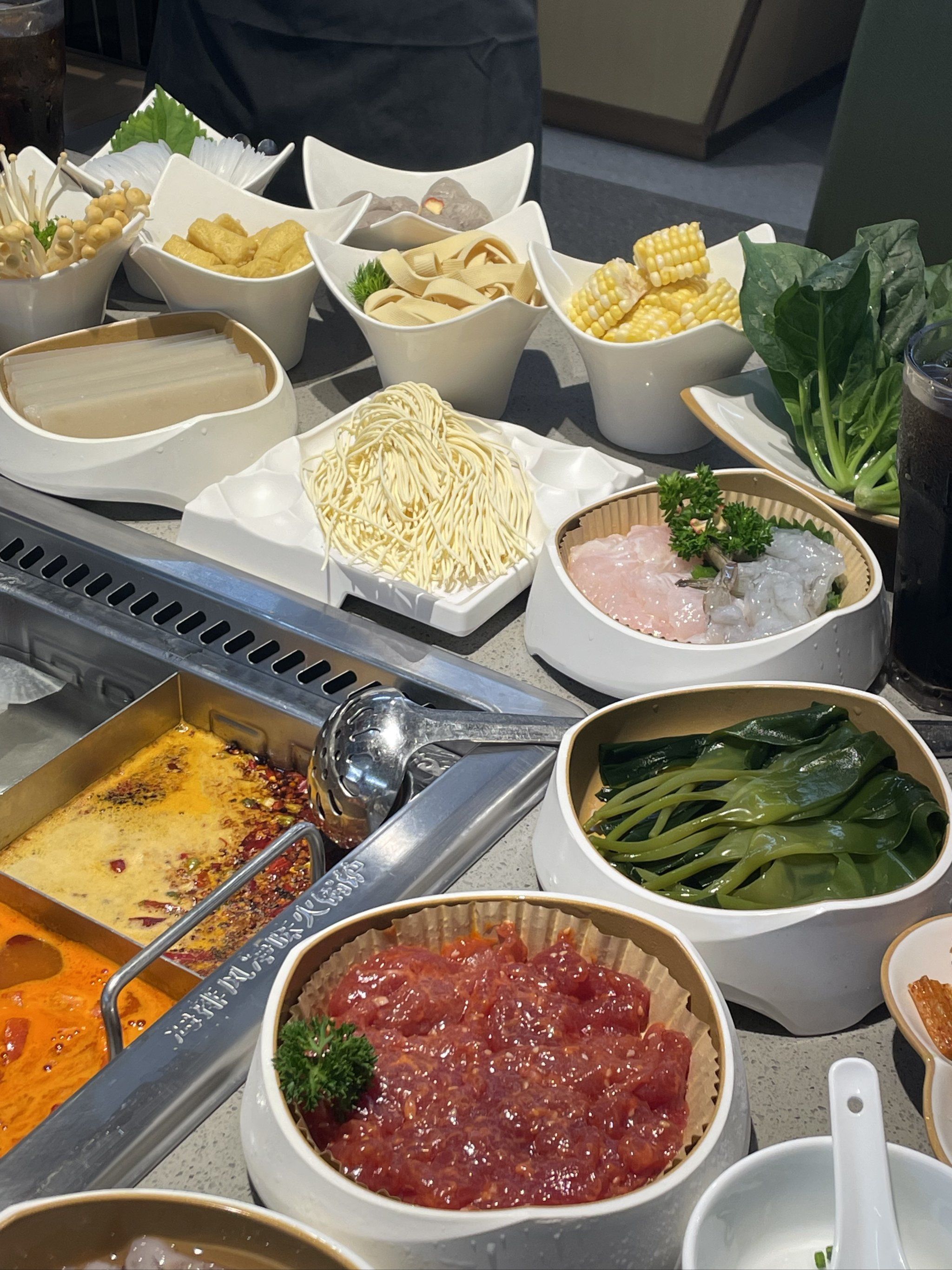 海底捞火锅真的好吃!