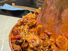 美蛙鸡-椒椒铜炉火锅鸡(天马店)