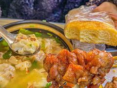 -于记沙布袋馄饨