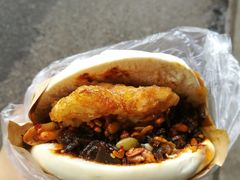 蛋菜夹馍-老马家马蓉蛋菜夹馍·腊牛肉夹馍(回民街店)