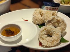 炸虾饼配泰国梅子酱-帕蓝·暹罗料理(大学路店)
