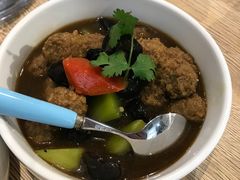 山野珍珠菇烩肉圆-小雅木姜子烤鸡·贵州菜(鸿通城店)