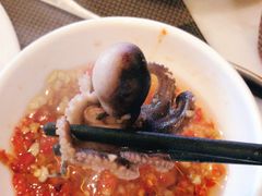 水煮之后的八爪章鱼-喜庭海鲜自助(来福士店)