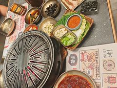 -草家酱蟹炭火烤肉店(珲春南路二店)