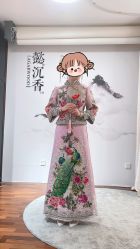 -懿沉香中式嫁衣礼服秀禾服龙凤褂马来褂旗袍总店