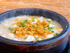 石锅海胆豆腐-撒郎嘿·朝鲜民俗餐馆
