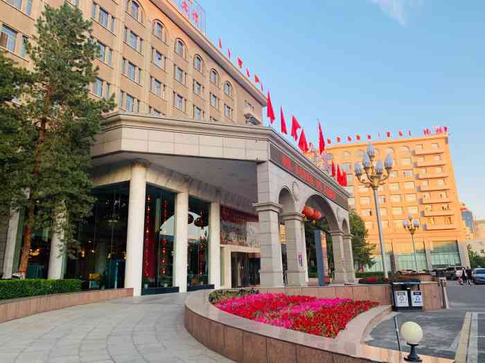 新疆昆仑宾馆八楼-"为了这张照片,跑了好远专门来到这里.就是.