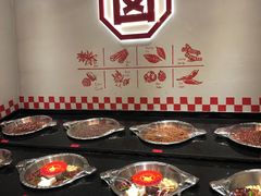 自助调料区-贤合庄卤味火锅(安吉万达店)