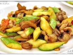 豉味碧绿炒鳝片-稻香酒家·33年老字号·港式粤菜(富邦中心店)