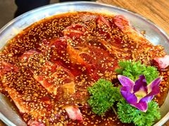 -明洞阿姨·韩式酱蟹烤肉·创意料理(三元桥店)