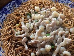 虾仁肉丝两面黄-裕兴记·三虾面(西北街总店)
