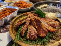 草家特色肉拼-草家酱蟹炭火烤肉店(珲春南路一店)