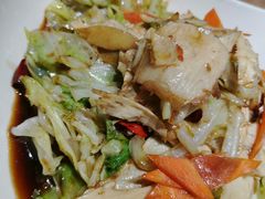 板筋炒大头菜-叶派龙虾•招牌香辣蟹·海鲜(中海国际店)