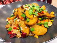 干锅土豆片-潇湘码头·鲜湘菜(清河店)