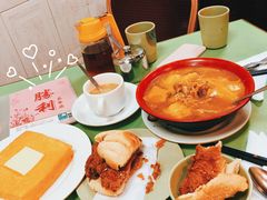 秘制咖喱牛腩汤面-胜利茶餐室